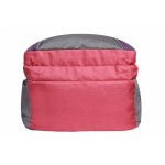 Aqsa ALB57 Fashionable Laptop Bag (Wine and Pink)
